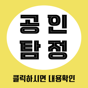 공인탐정
